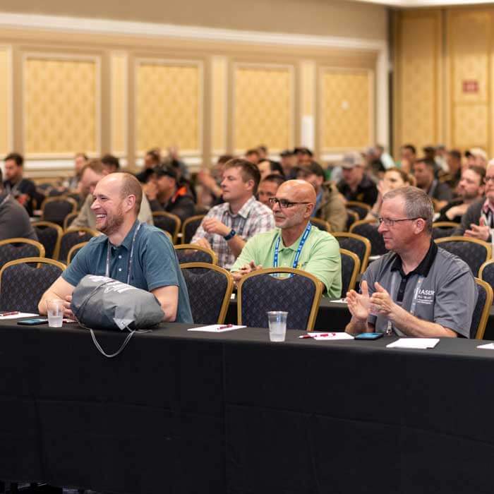 Laughing education class CONEXPO-CON/AGG
