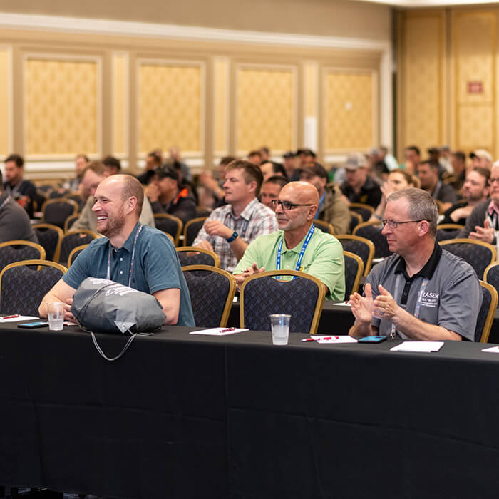 Laughing education class CONEXPO-CON/AGG