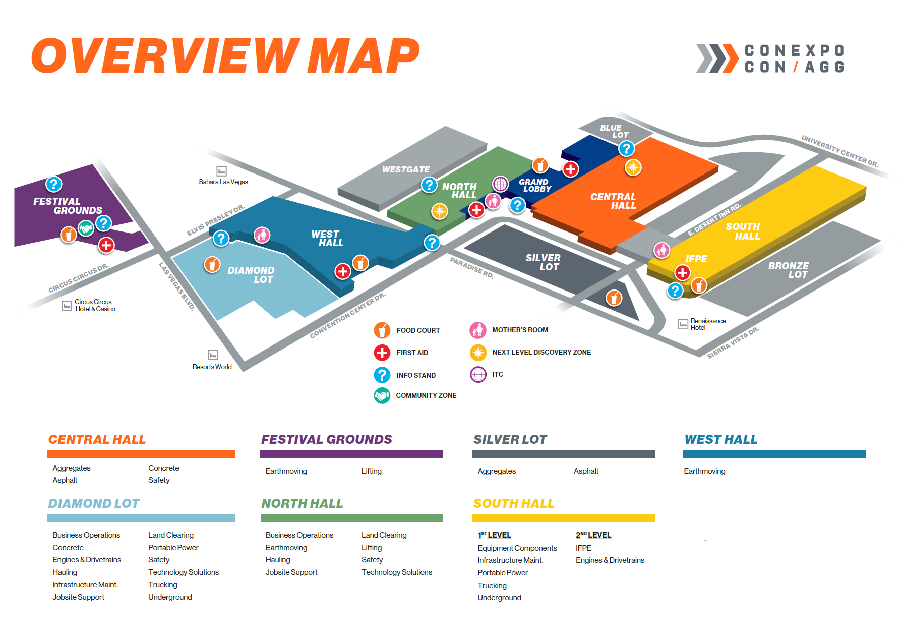 2023 Show Overview Map Floor Plan